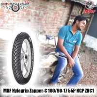 Experience with MRF Nylogrip Zapper-C 100/90-17 55P NGP ZRC1 User Review by Anowarul Abedin